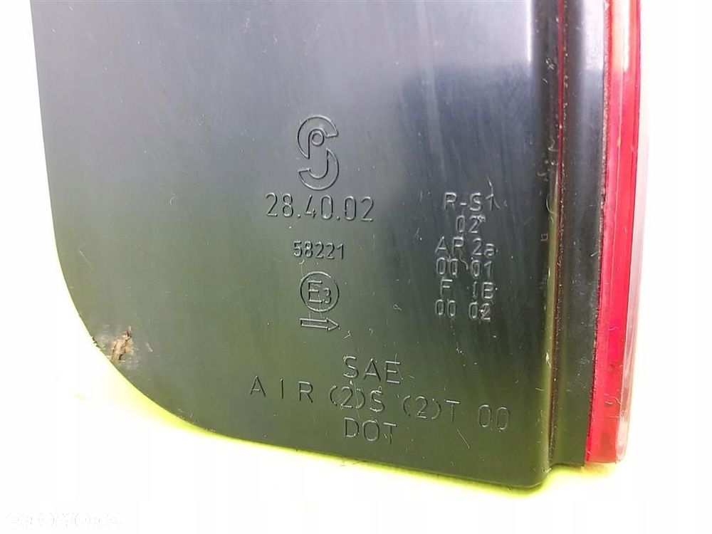 Lampa prawa tylna tył VW Passat B5 FL SEDAN 2000-2005 LIFT 58221 ORYGINAŁ - 5