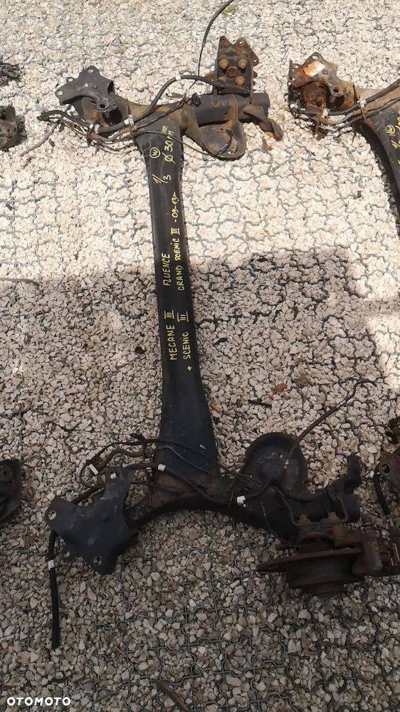 RENAULT MEGANE III / II | SCENIC III / II | GRAND SCENIC III / II | FLUENCE | BELKA ZAWIESZENIA TYLNA (dostępne 6 belek zawieszenia) - 7