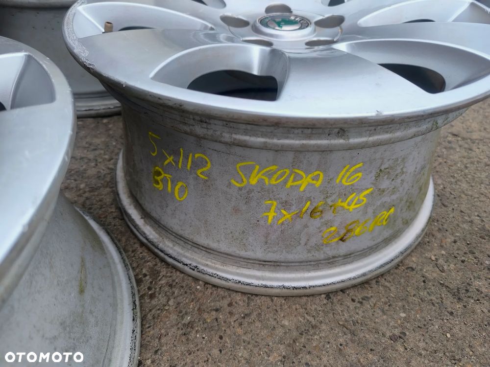 5x112 Felgi Aluminiowe Alufelgi 16 Koła SKODA SUPERB I II 2 3T0 YETI OCTAVIA II 2 III 3 Legnica ALU-RAD AUDI SEAT VW - 13