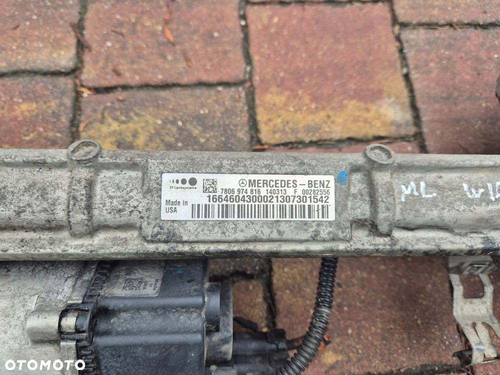 maglownica przekladnia kierownicza mercedes ml w166 anglik - 2