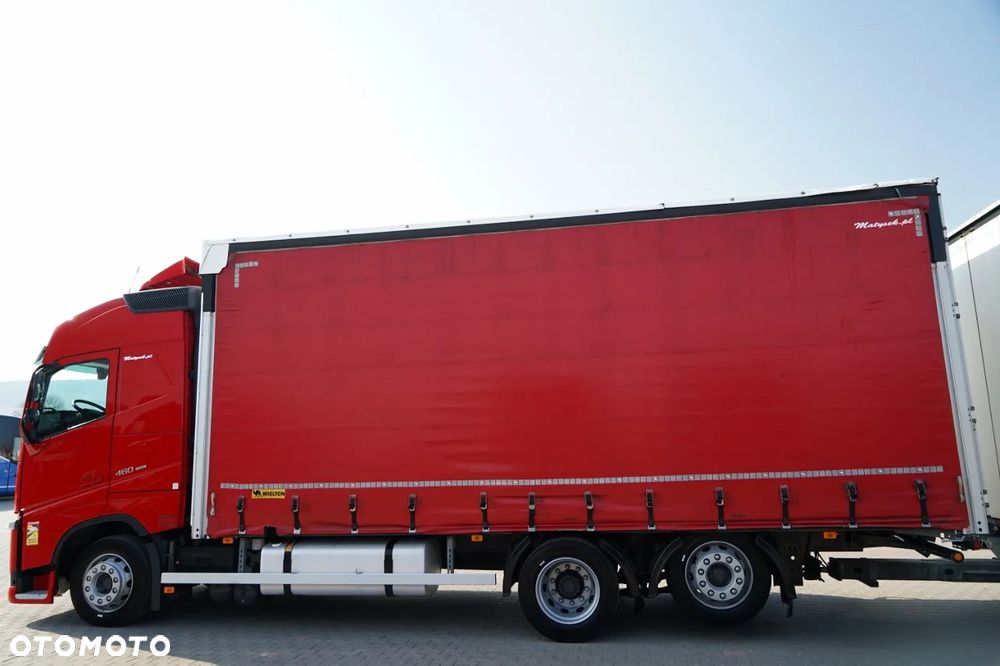 Volvo FH 460 / ZESTAW TANDEM / 120 M3 / PRZEJAZDOWY / I-SAVE / KLIMA POSTOJOWA / OŚ PODNOSZONA SKRĘTNA / WIELTON / PLANDEKA ZBROJONA - 10