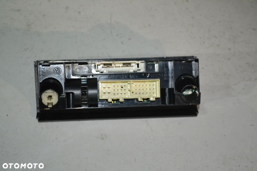 SKODA FABIA II ROOMSTER PANEL STEROWANIA NAWIEWU OGRZEWANIA  KLIMATYZACJI 5J0820045 - 2