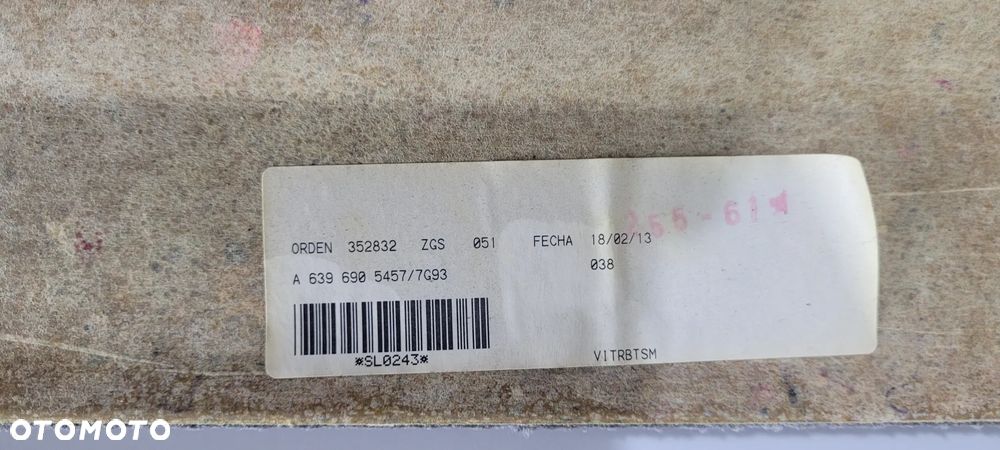 PODSUFITKA MERCEDES VITO VIANO W639 EXTRA LONG 262cm - 7