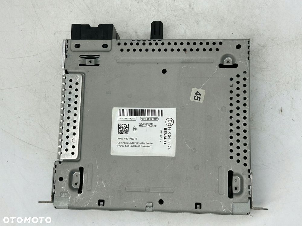 radioodtwarzacz stacja multimedialna renault trafic iii 281159066r - 2