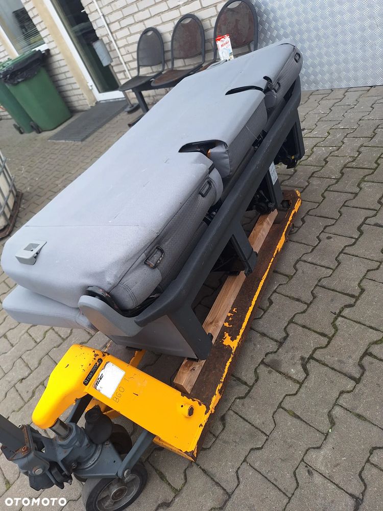 FOTEL KANAPA ŁÓŻKO TRÓJKA SKŁADANA - VW T5 MULTIVAN - 7