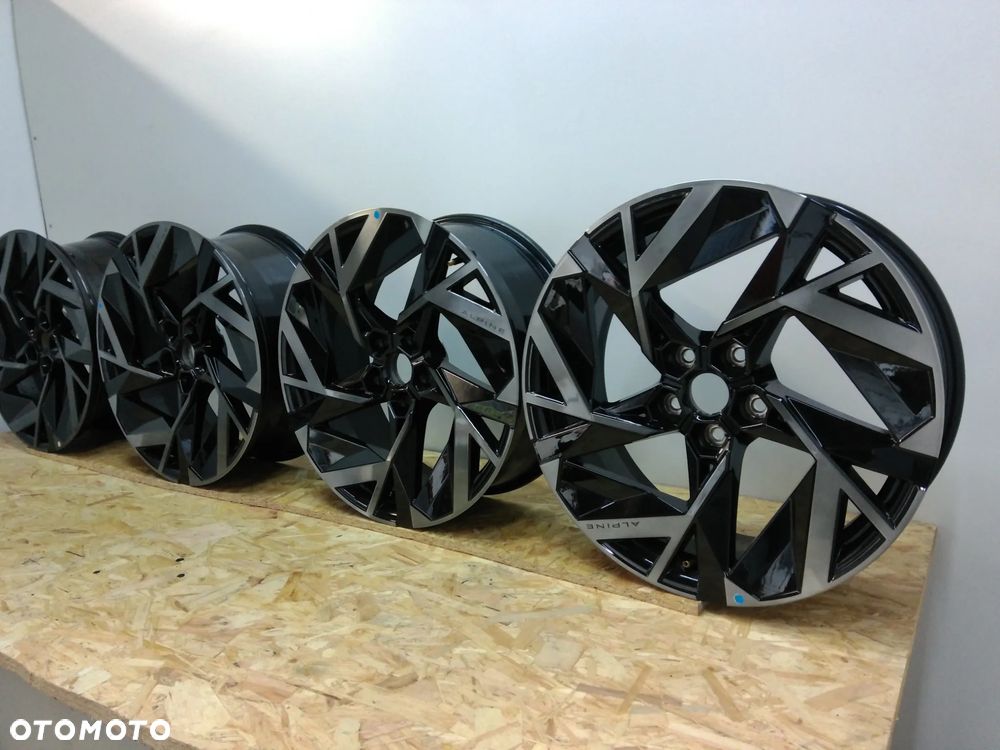 RENAULT ARKANA ALPINE ALUFELGI 403004730R FELGI ALUMINIOWE 19" 7.5J ET35 5X114.3 KOMPLET ALUFELG ALU FELGA - 2