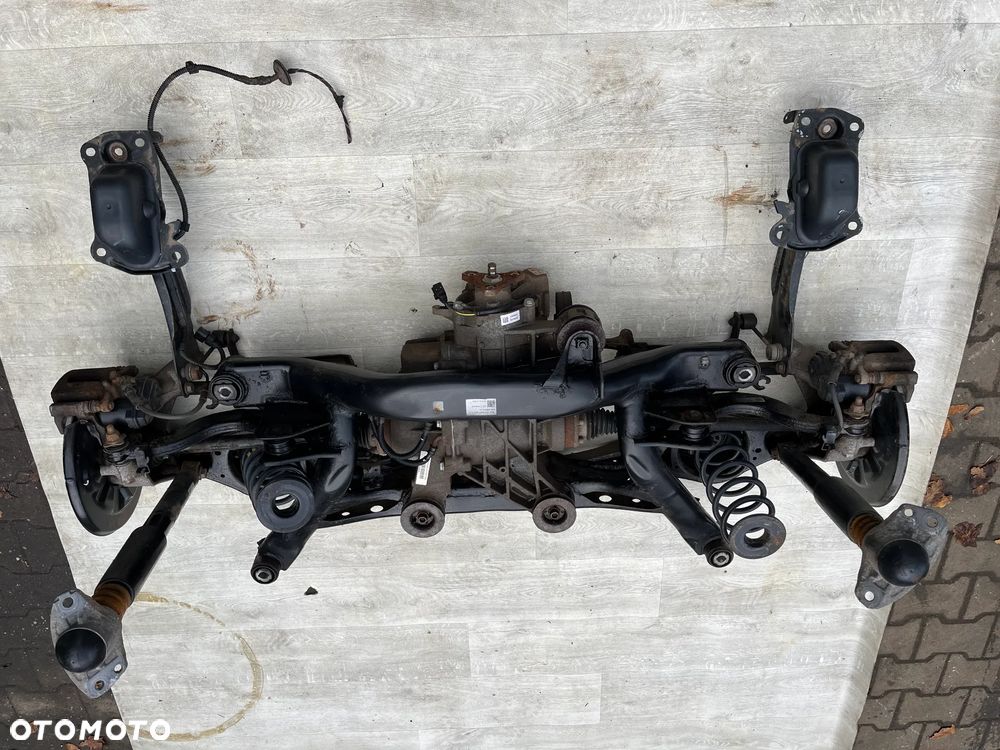 ZAWIESZENIE TYŁ BELKA SANKI WÓZEK  5N0505235 AH AUDI Q3 8U VW TIGUAN DYFERENCJAŁ 0AY525010 N QLY - 2