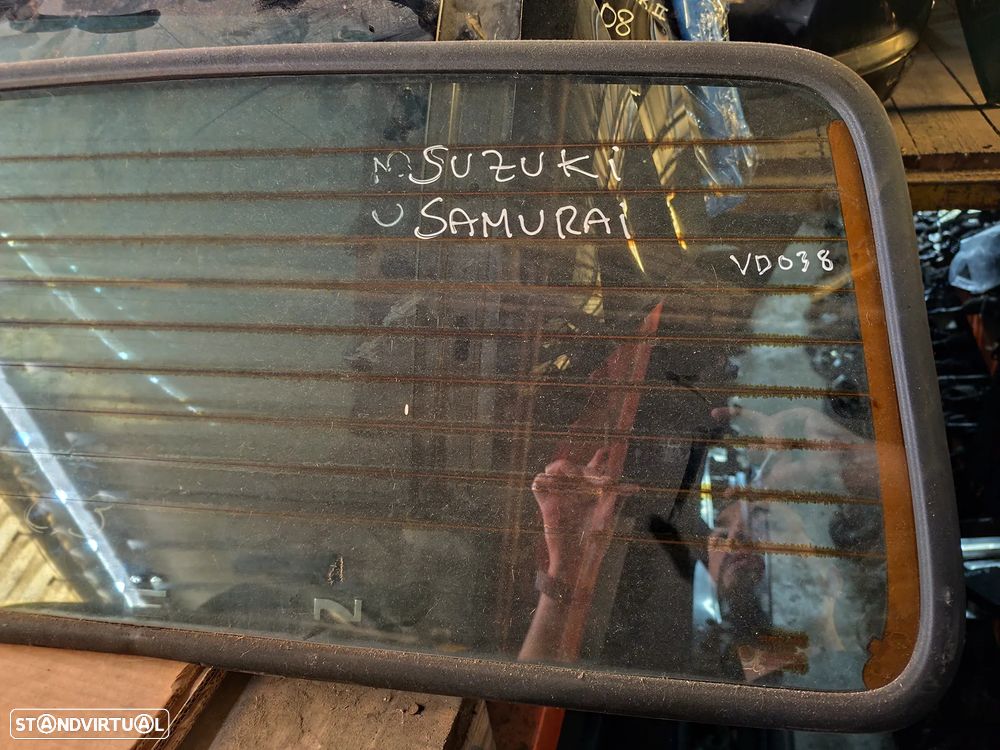 Suzuki Samurai - VIDRO OCULO TRASEIRO - VD038 - 2