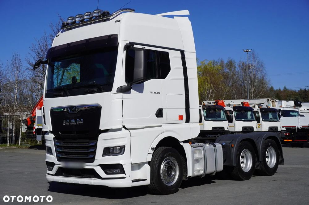 MAN TGX 28.510 6x2 / Kab. Sypialna / NOWE opony / DMC 65 t - 7