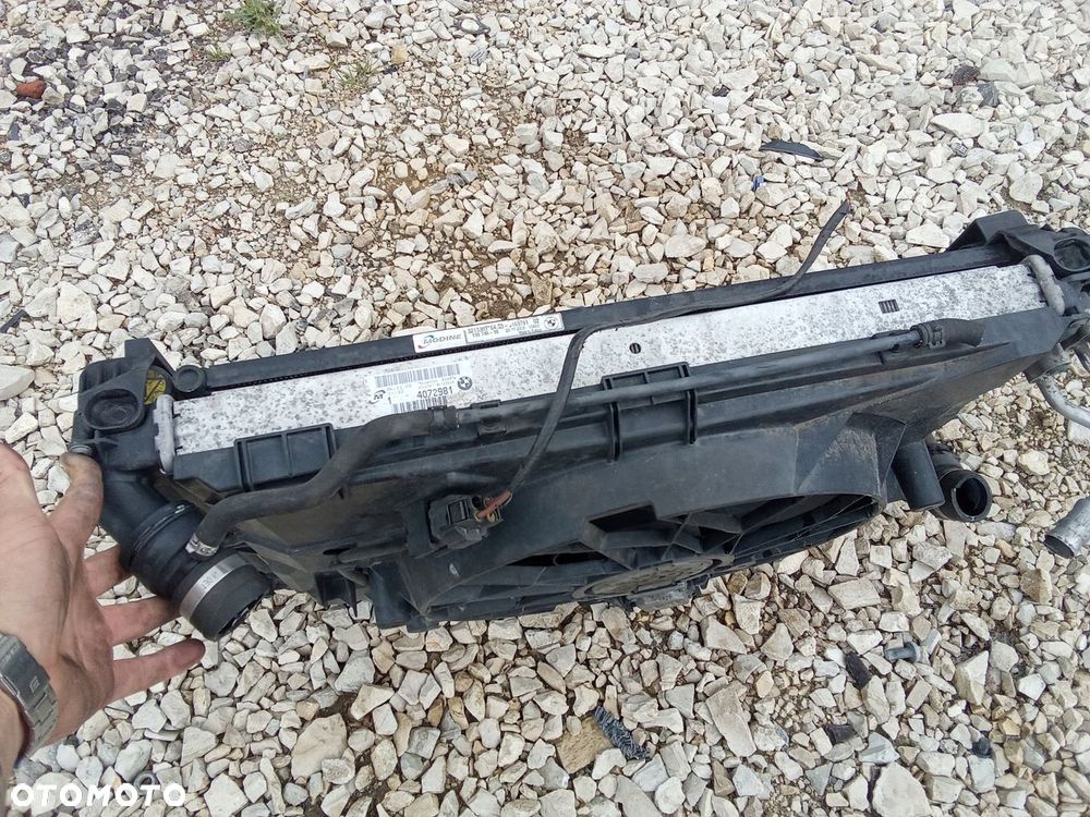 CC CHŁODNICA WODY KLIMY WENTYLATOR MODUŁ BMW 3 E90 E91 LCI 320i 7563259 - 3