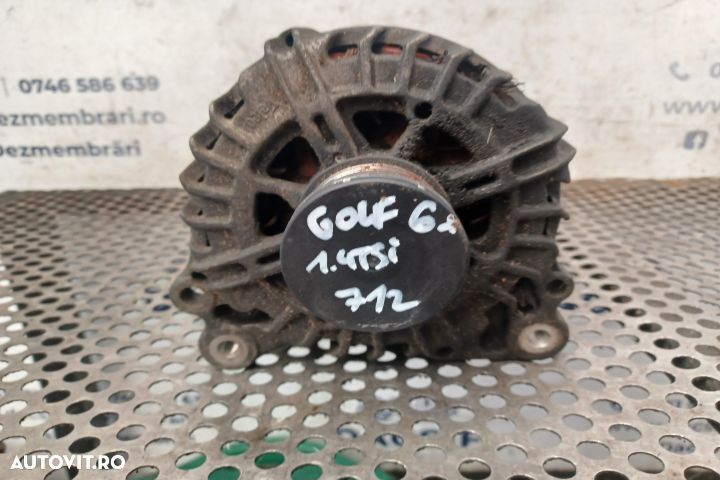 Alternator 03C903025D Volkswagen VW Golf 6  [din 2008 pana  2015] seria Plus minivan 1.4 TSI MT (12 - 5