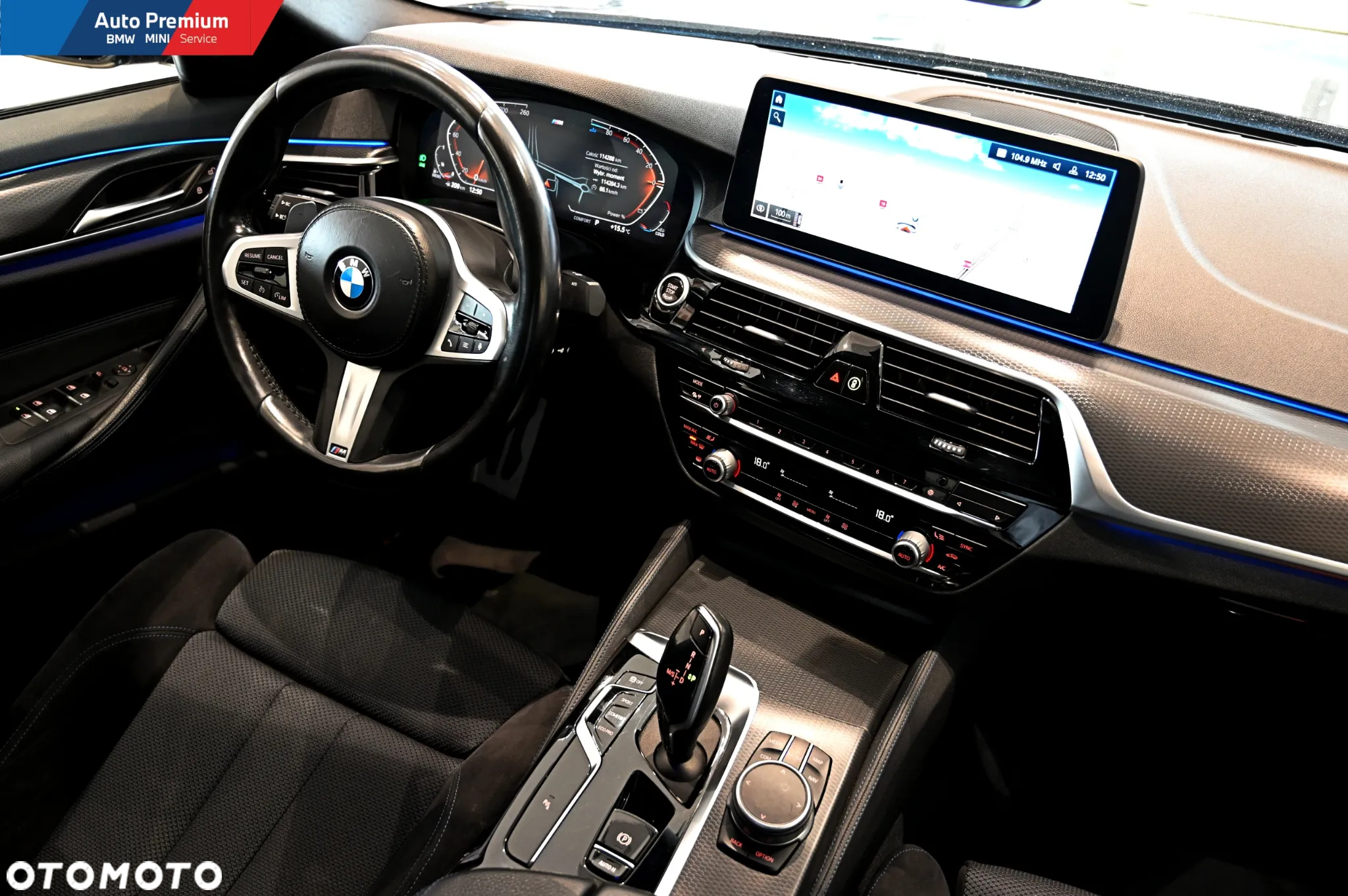 BMW Seria 5 520d xDrive M Sport sport - 12