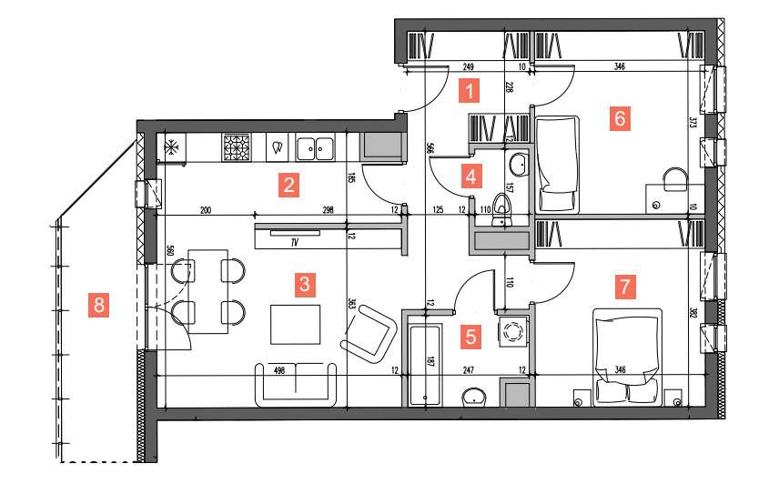 Nałęczowska | 2026r | 3 pokoje | 69m2 | balkon