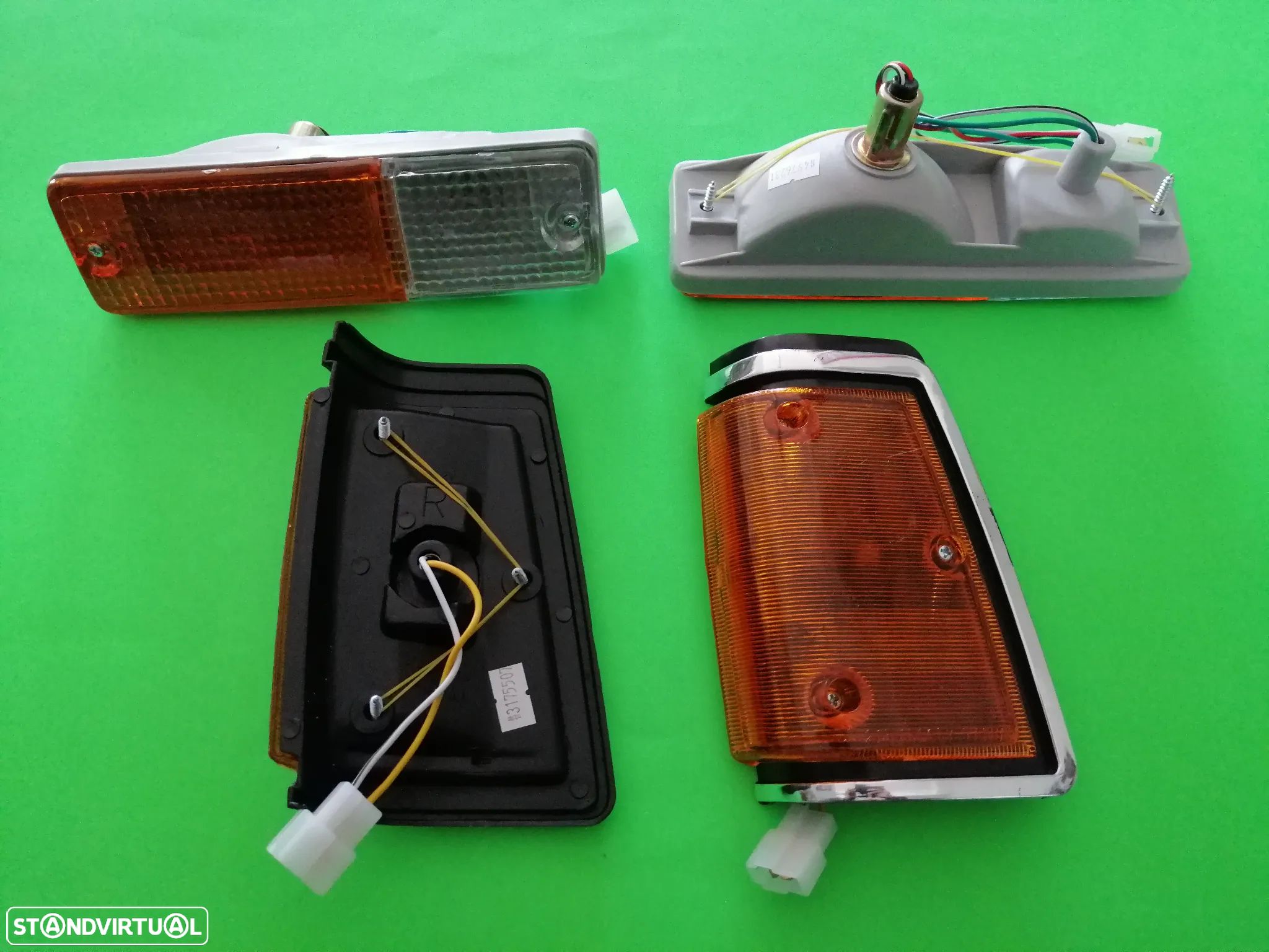 Kit de 4 farolins da frente da Datsun Pickup 720 4V NOVOS - 1