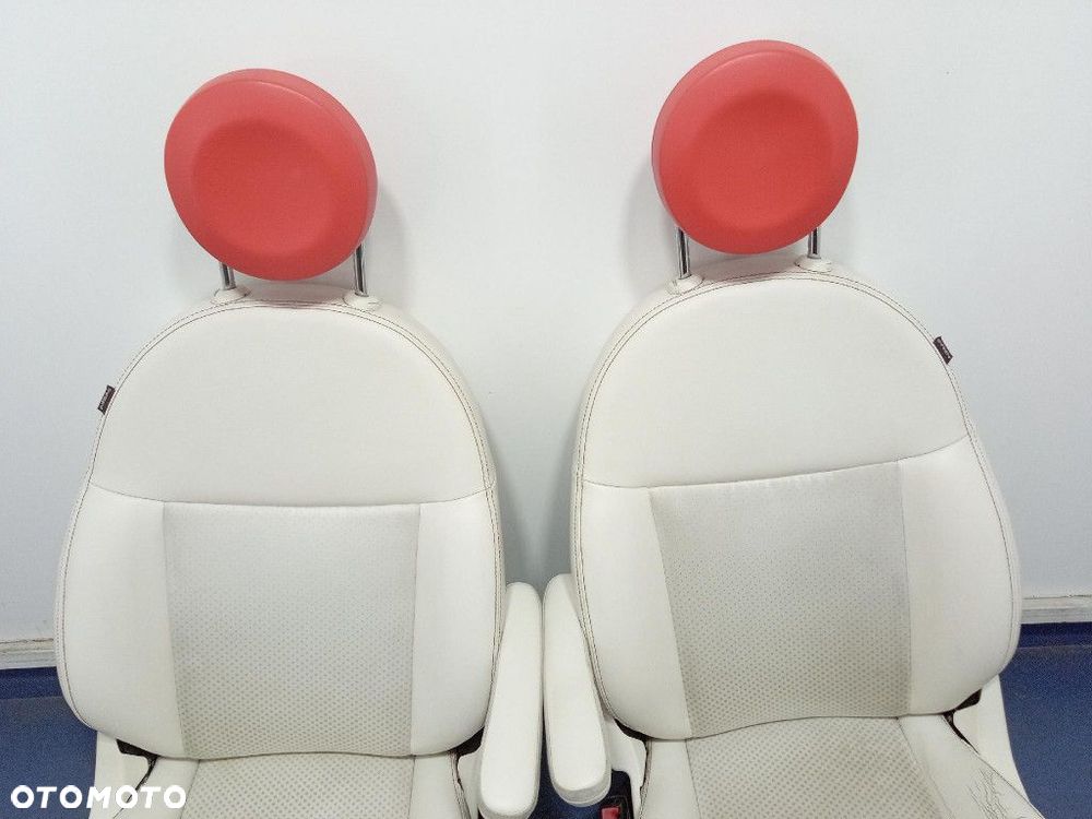 FIAT 500 500E I 12-19 USA FOTELE KANAPA BOCZKI KOMPLET - 8