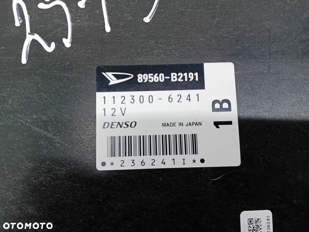 KOMPUTER, STEROWNIK DAIHATSU TREVIS 89560-B2191 112300-6241 1.0 12V - 3