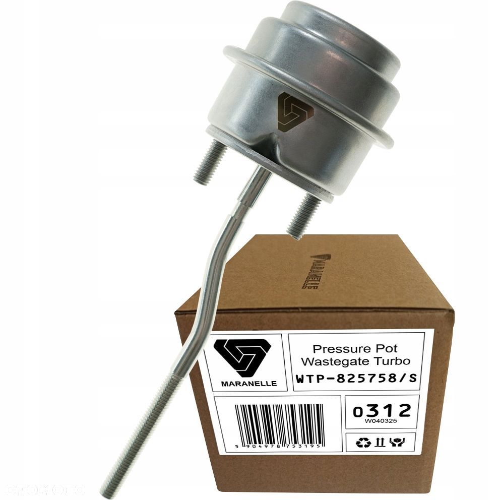 Gruszka bańka zawór turbiny 825758 RENAULT Master III / OPEL Movano B / NISSAN NV400  - 2.3 - 3