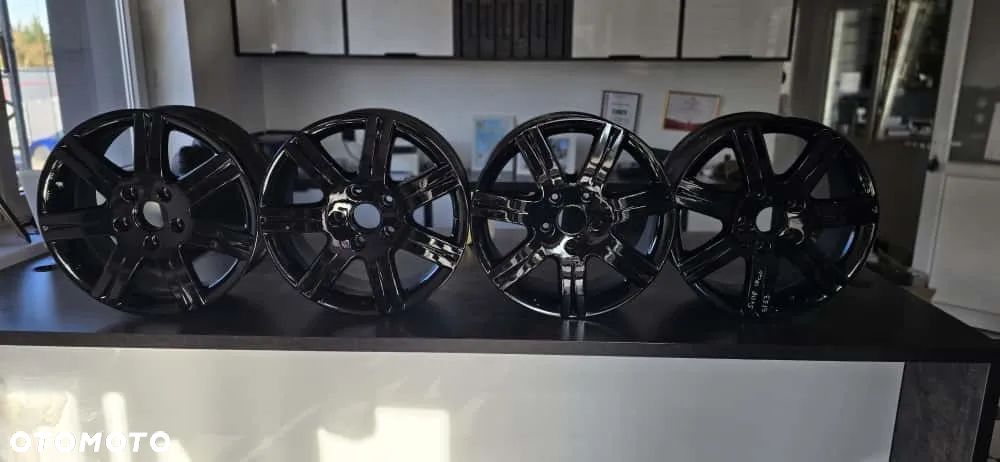 AUDI A6 C7 - ALUFELGI PO PEŁNEJ RENOWACJI 18" 7,5JX18H2 ET53 NOWE - CZARNE / PERFEKCYJNE !! - 1