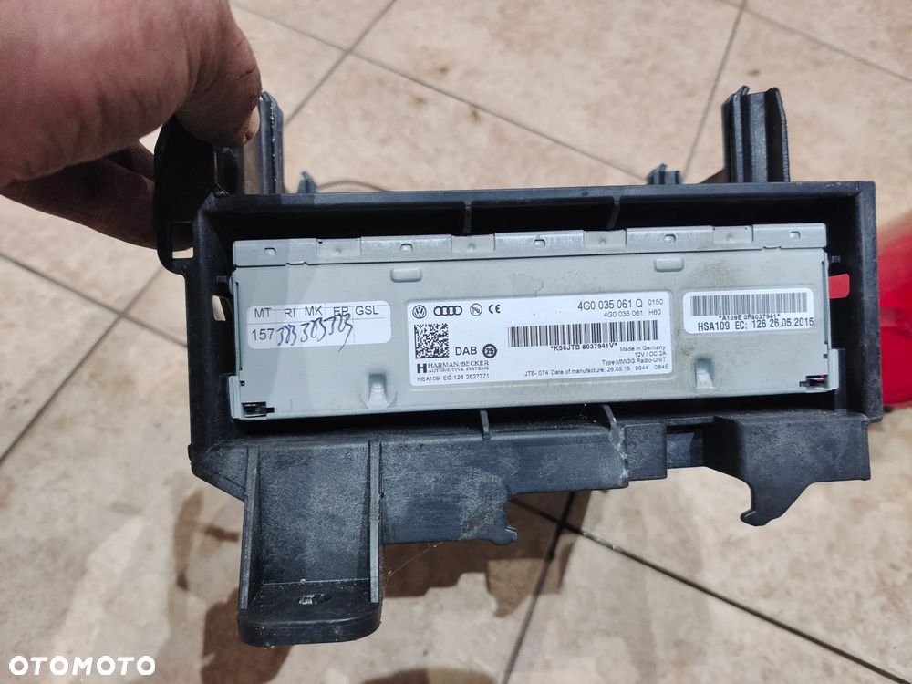 MODUŁ TUNER RADIA RADIOWY NAVI NAWIGACJI AUDI A6 C7 A7 4G A5 8T 4G0035061Q - 1
