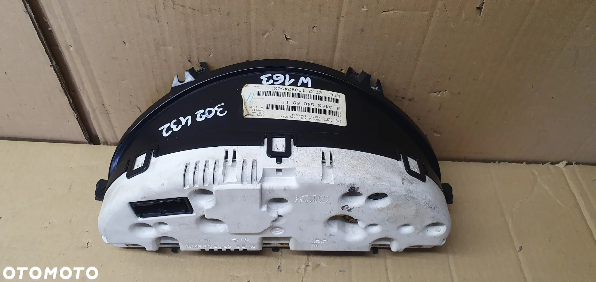 Licznik zegary Mercedes ML W163 4.0 CDI A1635405811 - 8