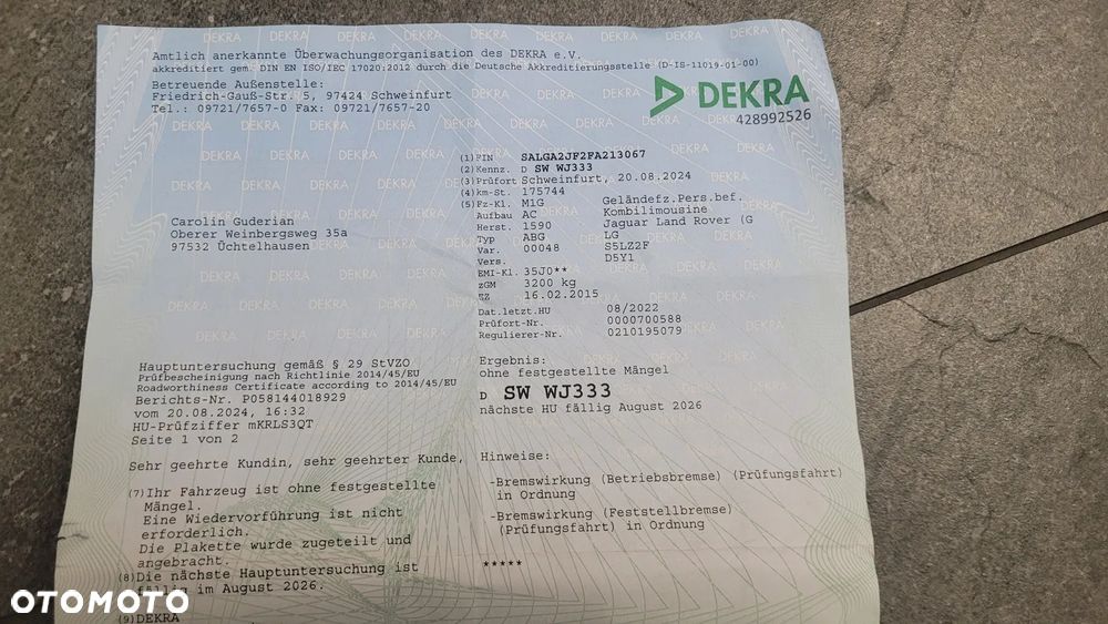 Land Rover Range Rover 4.4SD V8 LWB Vogue EU6 - 28
