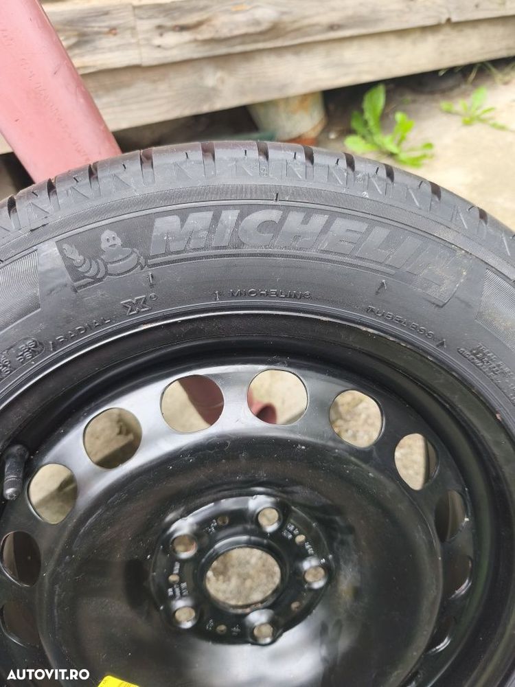 Roată de rezervă 205 55 R16 gama VAG Passat Touran Eos A3 A4 Tiguan Golf Yetta - 9