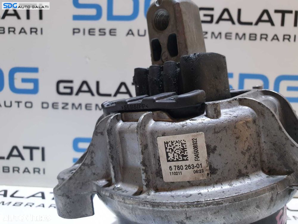 Suport Tampon Motor Stanga BMW Seria 5 F10 F11 518 520 525 2.0 D 2010 - 2017 Cod 6780263 678026301 [D0536] - 3