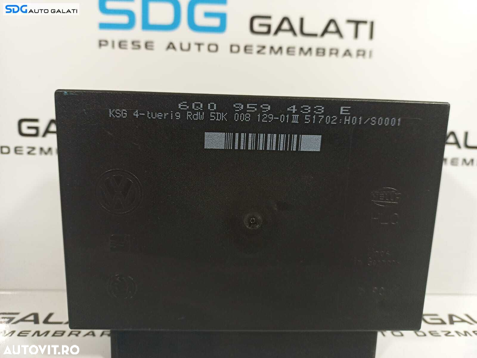 Unitate Modul Calculator Confort Comfort Seat Cordoba 2002 - 2009 Cod 6Q0959433E [L1830] - 2