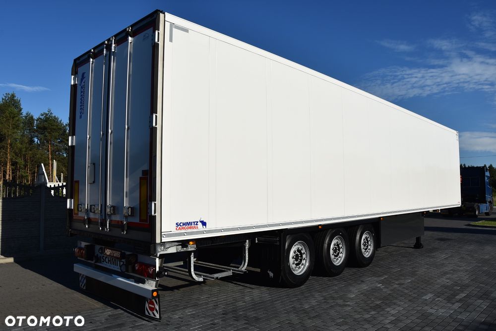 Schmitz Cargobull CHŁODNIA CARRIER VECTOR 1550 ELEKTRYKA / 4 RYGLE / OŚ PODNOSZONA / PALECIARA / DRUKARKA / STAN IDELNY JAK NOWY ! - 5
