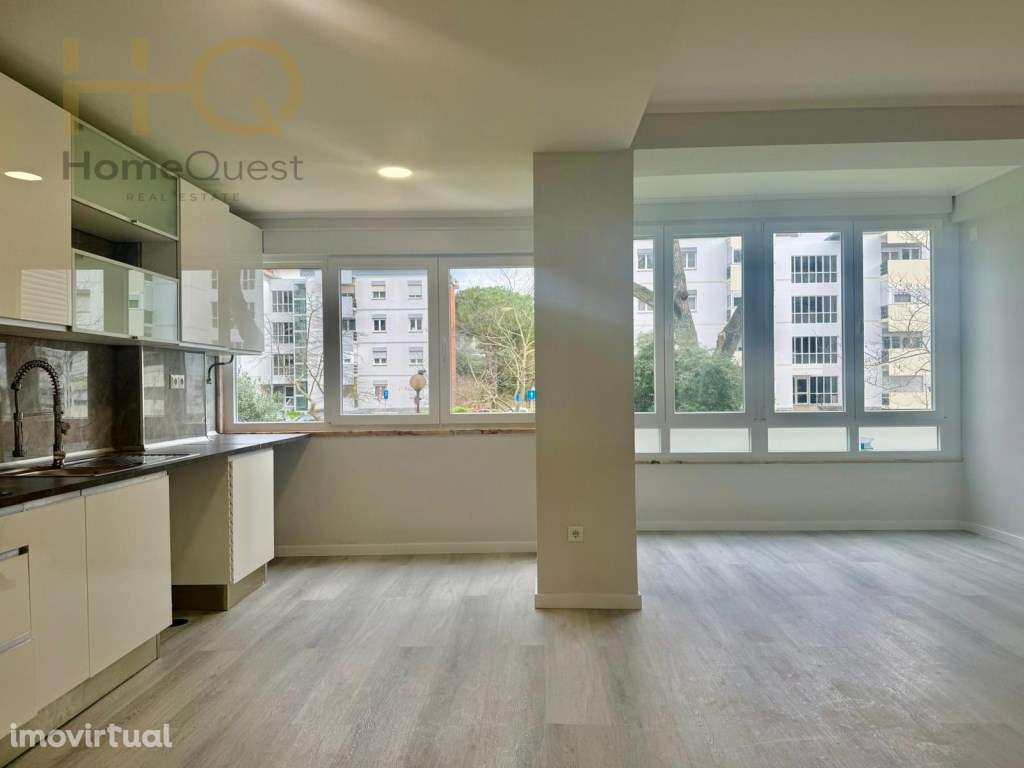 Apartamento T2 remodelado no centro de Oeiras - Grande imagem: 2/15