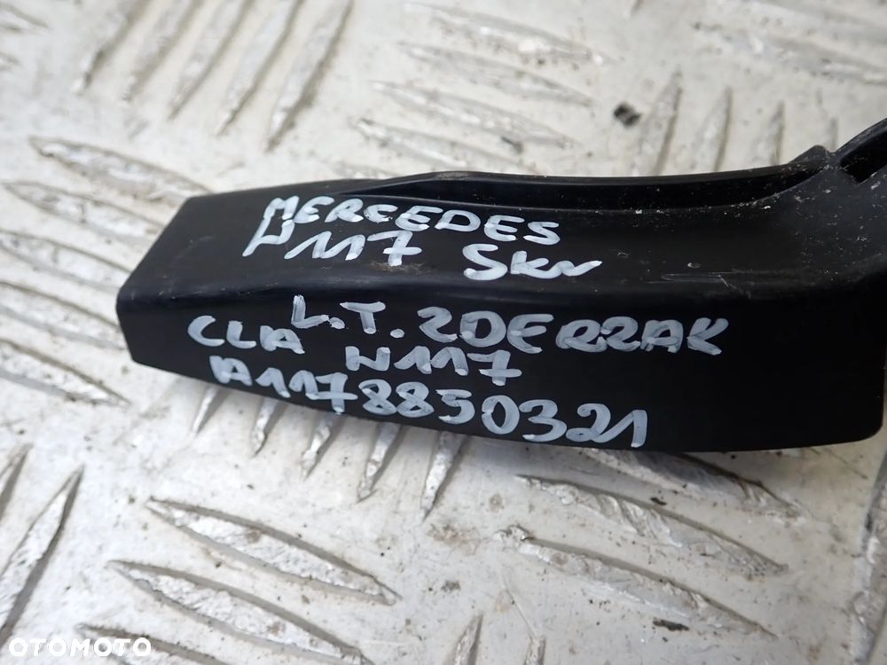 MERCEDES W 117 ŚLIZG ZDERZAKA TYLNIEGO PRAWY/ LEWY TYŁ 99968000/ 99967000/ A1178850421/ A1178850321 - 11