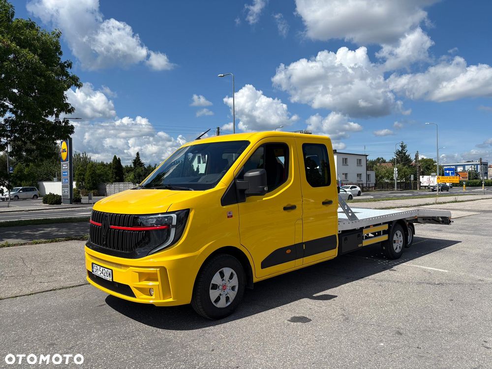 Renault Master Fabrycznie Nowy Automat Dubel Kabina 7 osób PPP Pomoc Drogowa Pojazd Specjalny - 4