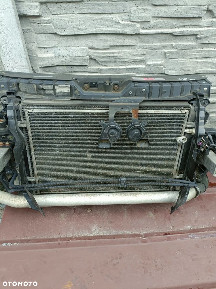 AUDI A6 C6 04-11 r. 2,0 TFSI PAS PRZEDNI chłodnice + wentylator * - 5