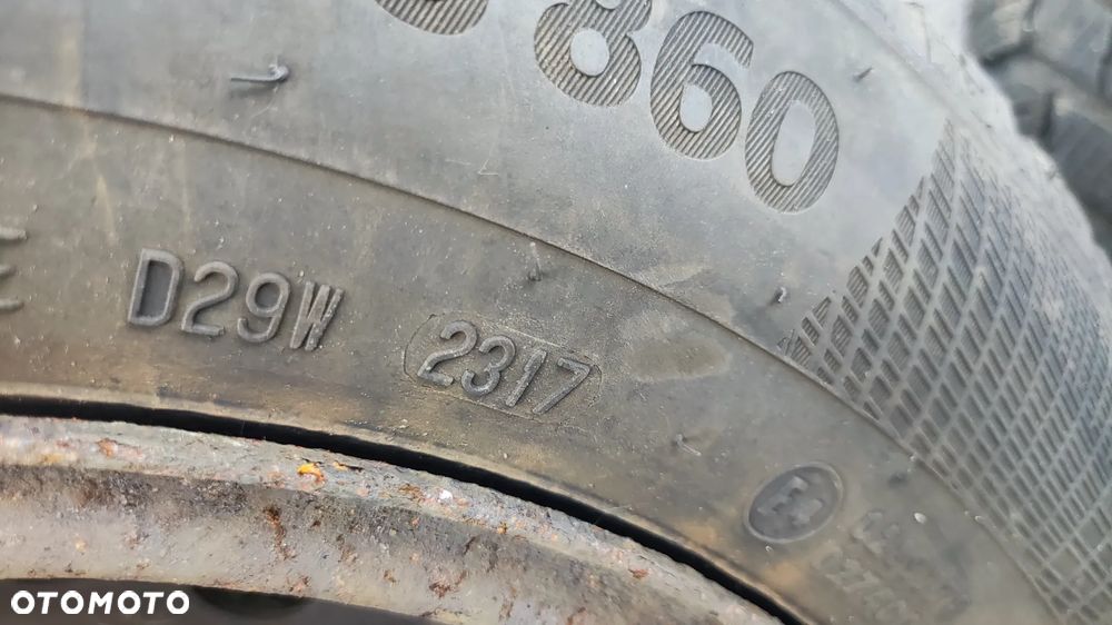 Komplet stalowych kół 195/65 R15 Continental zimowe – Golf 6 / Audi A3 - 6