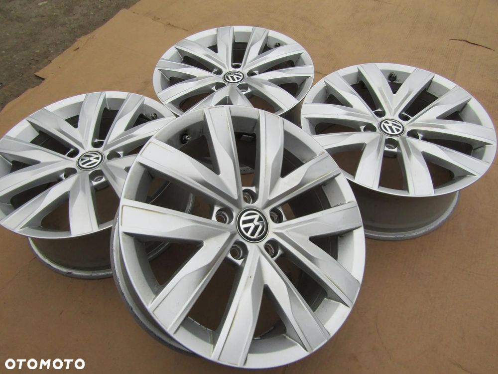 4x FELGI 17 VW Tiguan II Passat B7 B8 B9 Jetta Caddy Golf V VI VII VIII Skoda Kodiaq Karoq Octavia Yeti Superb Seat Tarraco Ateca - 11