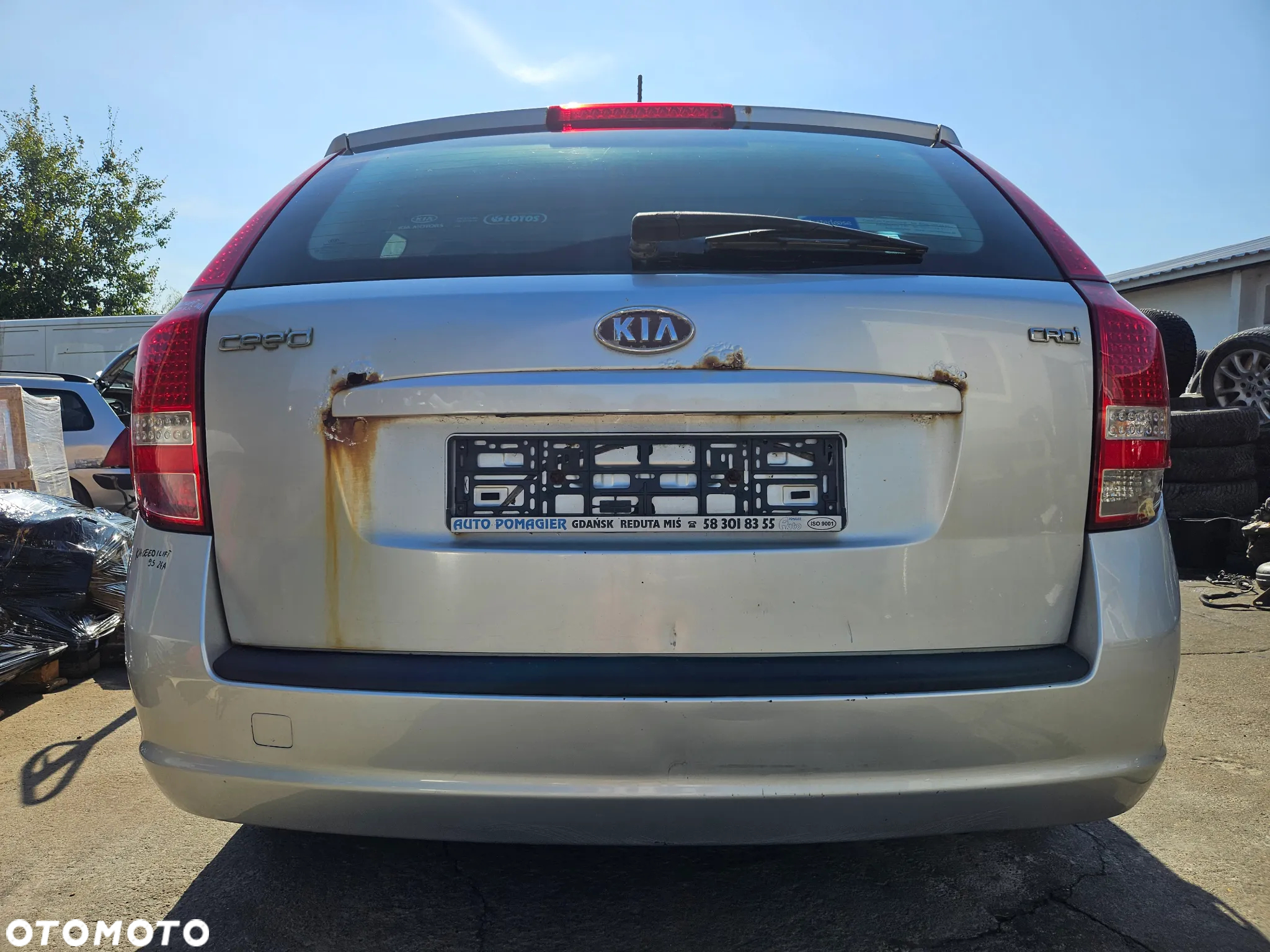 SILNIK 1.6 CRDI 90KM 66kW SŁUPEK D4FB KIA CEED I LIFT - 7