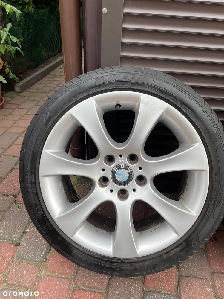 bmw e60 e61 felgi 18 et/is 43 8jx18 oryginał proste fulda 245/40/18 2022 rok - 3