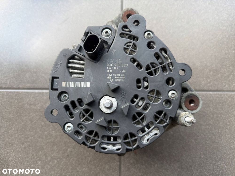 ALTERNATOR 2.0 TDI VW AUDI SEAT SKODA BOSCH 03G903023 - 2