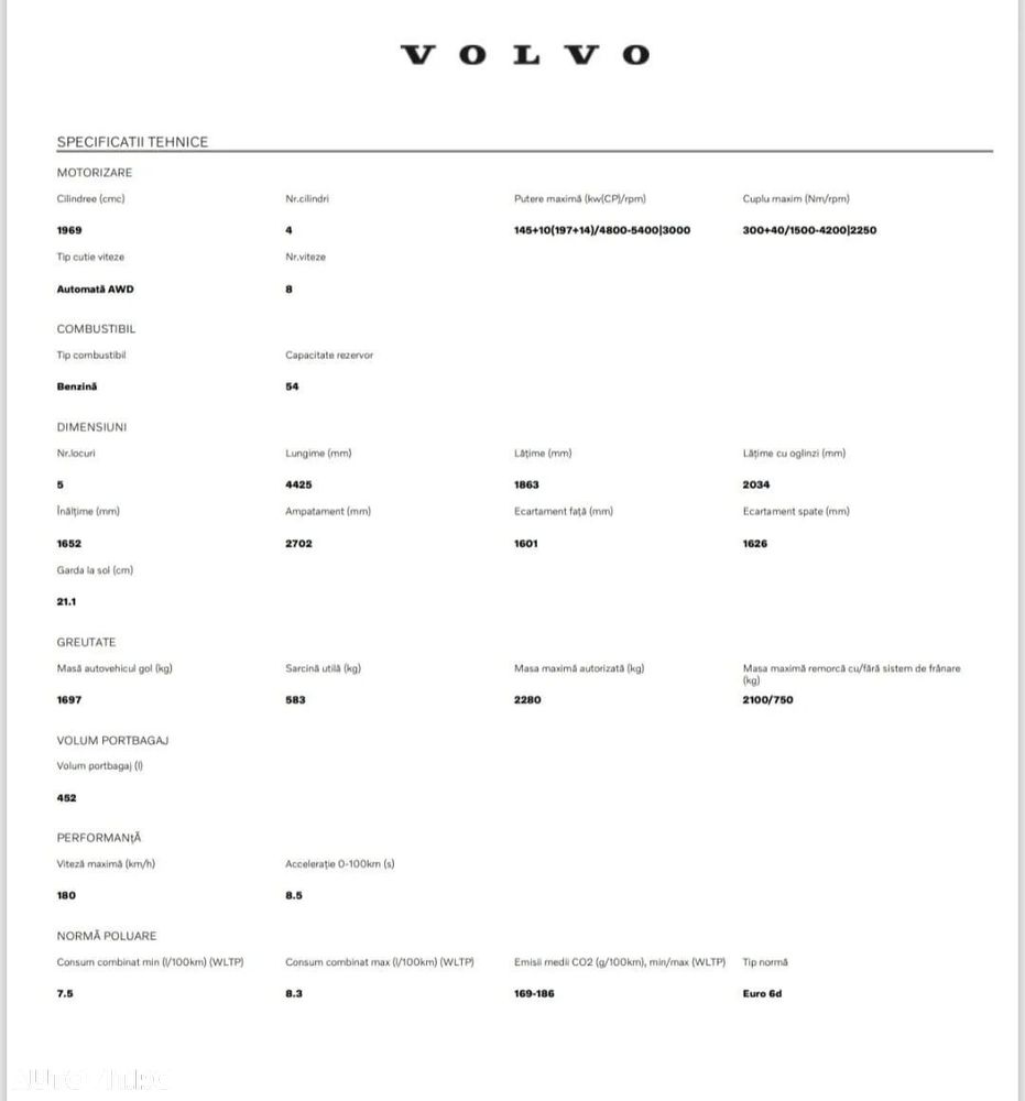 Volvo XC 40 B4 AT8 AWD Mild Hybrid Momentum Pro - 8
