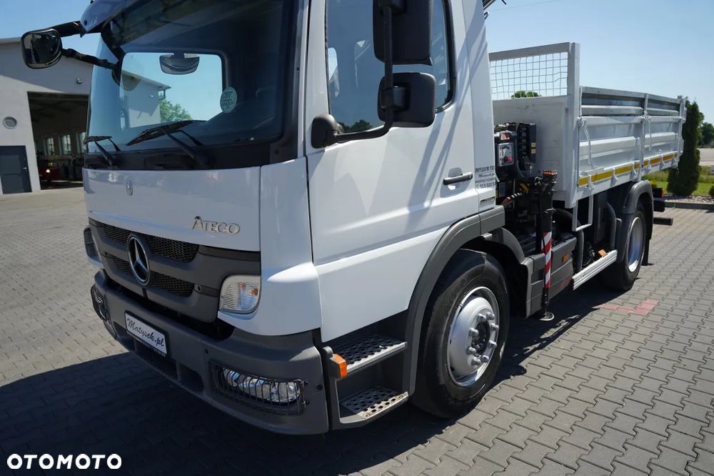 Mercedes-Benz ATEGO 15.24 / 4X2 / WYWROTKA + HDS HIAB 088 BS-2  /   ROTATOR /MANUAL - 16
