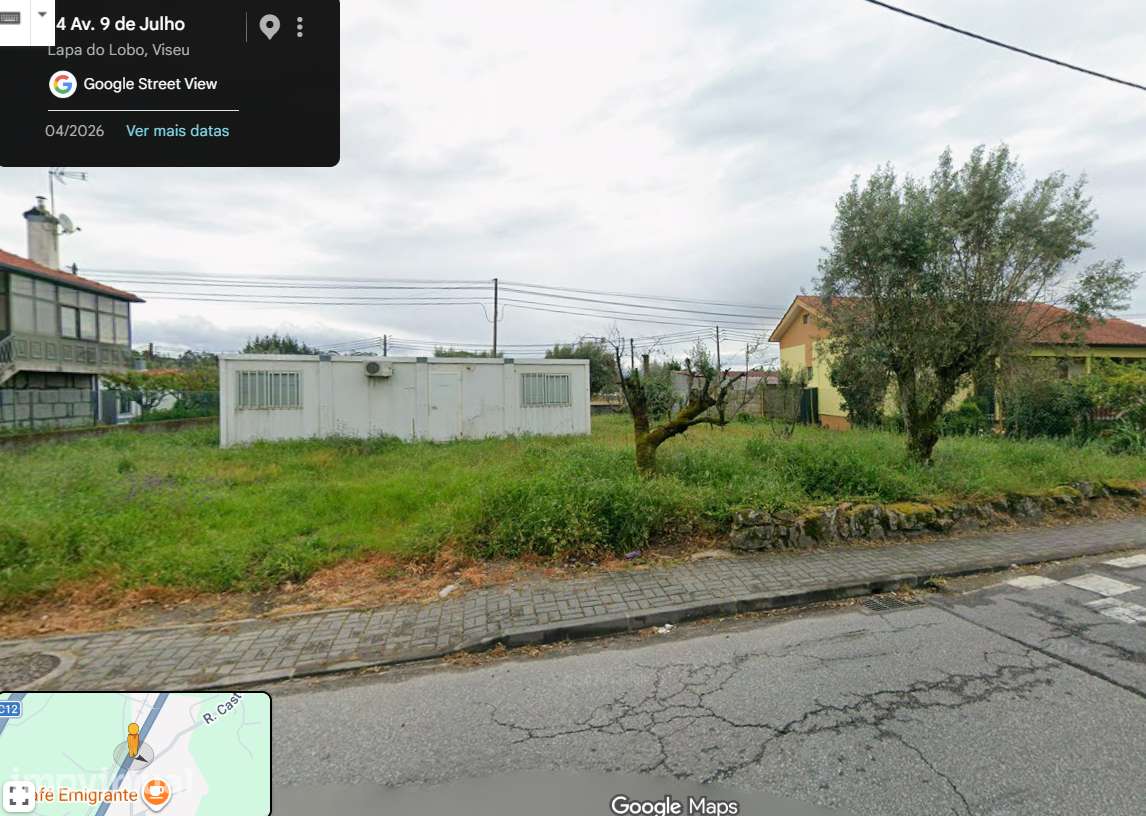 Terreno com casa em contentores na Lapa do Lobo - Grande imagem: 5/12