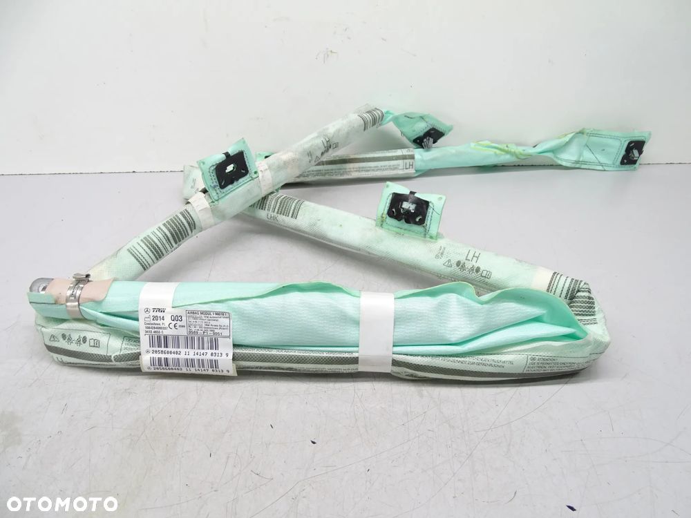 KURTYNA PODUSZKA  POWIETRZNA AIRBAG LEWA MERCEDES W205 C KLASA A2058600402 ORGINAŁ - 2