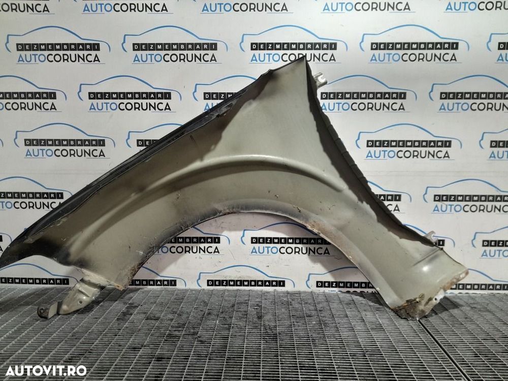 Aripa Dreapta Fata Nissan Navara D40 Facelift 2010 - 2015 4 Usi NEGRU (979) LOVITA - 3