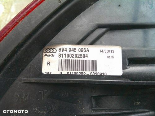 AUDI A3 SPORTBACK LED 12-17 PRAWA TYLNA LAMPA LED ORYGINAŁ 8V4945096A - 5
