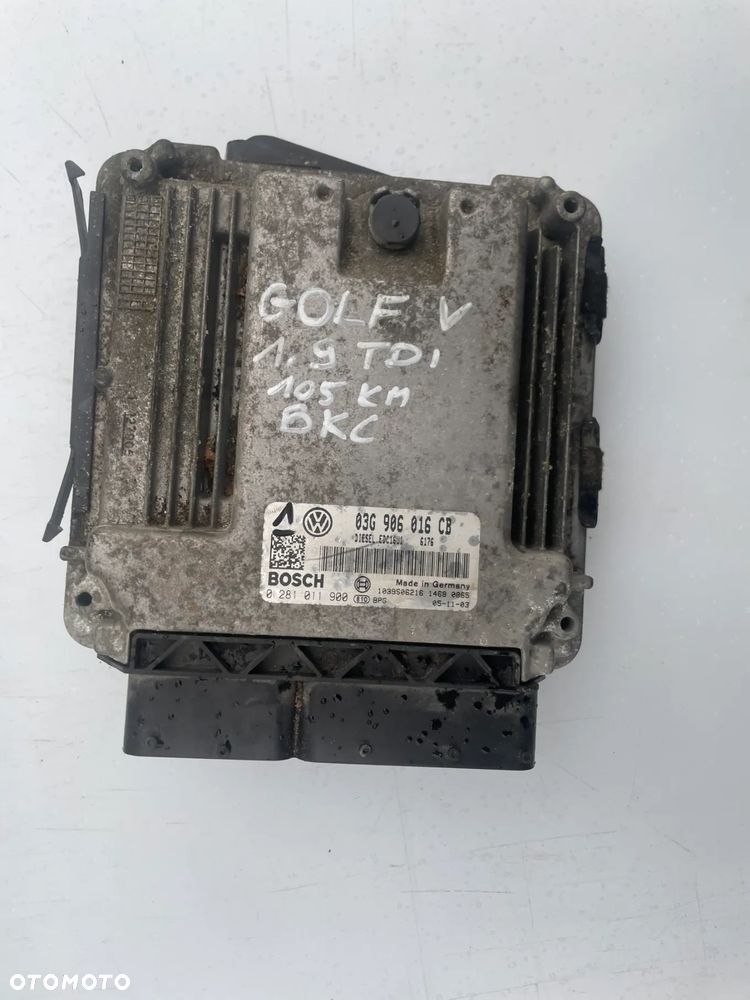 STEROWNIK SILNIKA VW GOLF IV 1.9 TDI 105KM 03G906016CB - 1