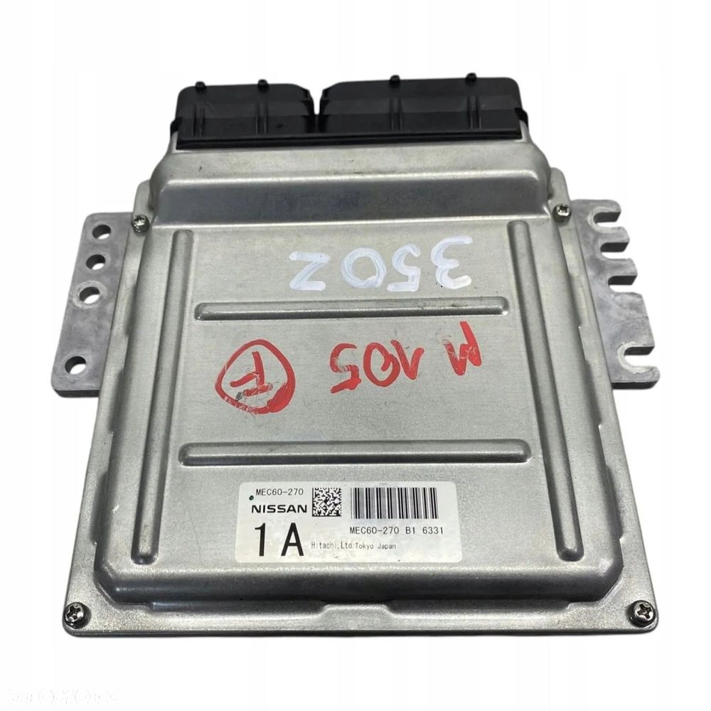 KOMPUTER STEROWNIK SILNIKA ECU NISSAN 350Z Z33 ORYGINAŁ MODUŁ - 2