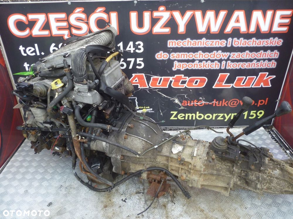 SILNIK KOMPLETNY ISUZU TROOPER 3.0DT 159KM 01r. 4JX1 167 TYS