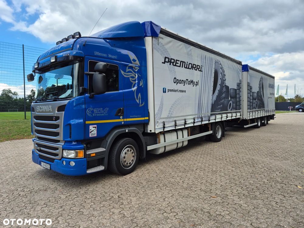 Scania G420HPI ZESTAW PRZESTRZENNY 120m³ 38Epal 2x7,7m- wzorowy stan! - 1