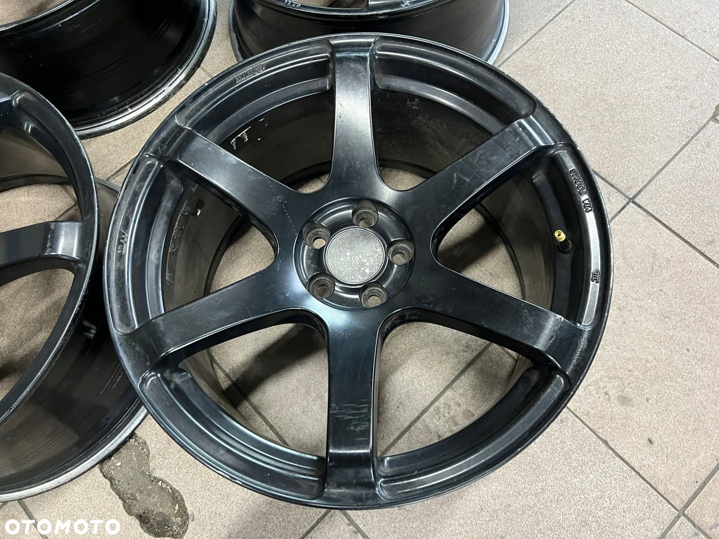FELGI ALUMINIOWE KOMPLET ENKEI T6S 18 8,5J 9,5J 5X100 - 10