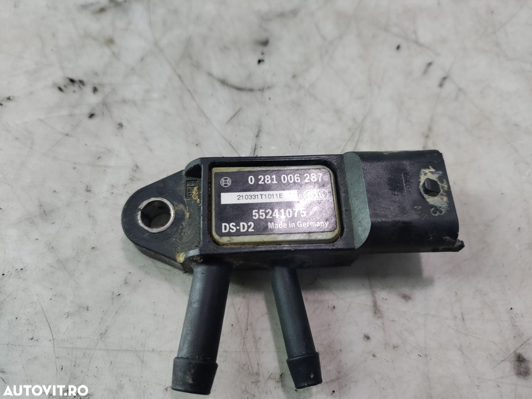 Senzor presiune gaze 0281006287 1.6 d Alfa Romeo Giulietta 940 [facel - 2
